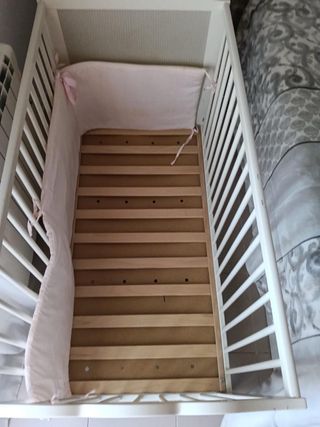 Culla in legno bianco