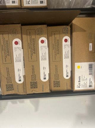 Filamento Bambu Lab PLA Nero per Stampa 3D