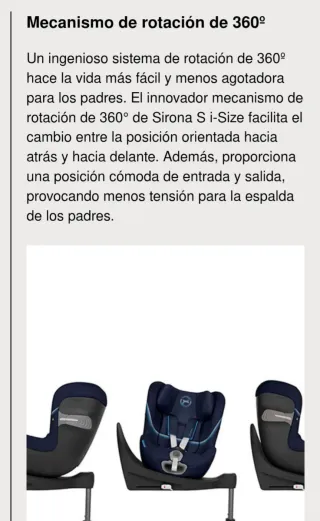 Silla de coche CYBEX Sirona S i-Size