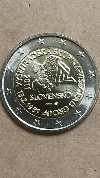 Moneda 2€ Eslovaquia VZ 2011