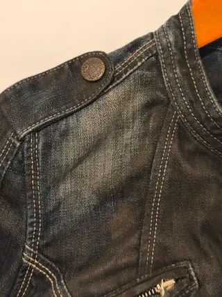 Cazadora vaquera Pepe Jeans negra/azul