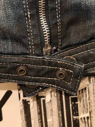 Cazadora vaquera Pepe Jeans negra/azul