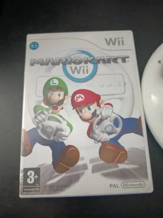 Mario Kart Wii + Volante Nintendo Wii