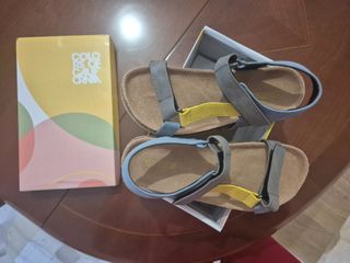 Sandali multicolor bambini taglia 35