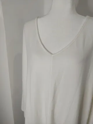 Jersey oversize blanco