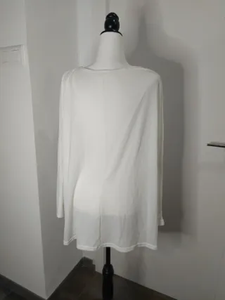 Jersey oversize blanco