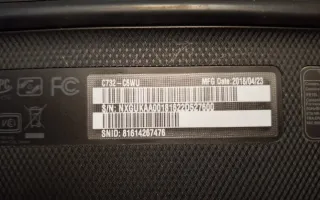 Acer Chromebook C 732 Negro