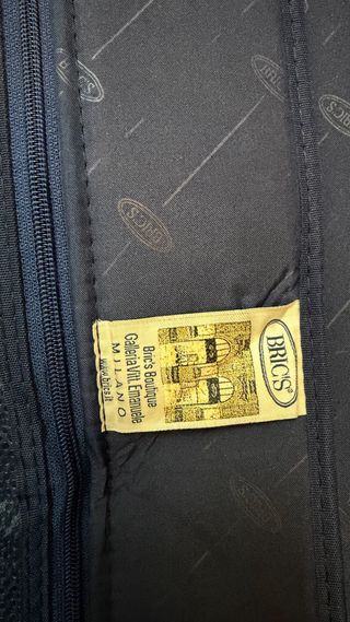 Maleta Grande Bricks Rígida Resistente Marrón