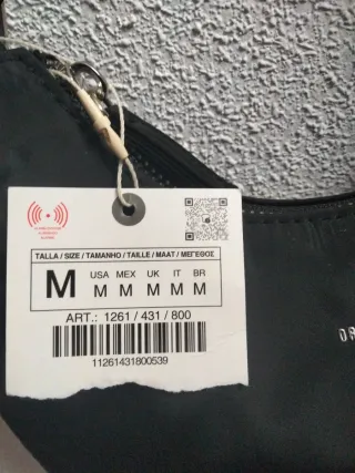 Bolso de hombro negro