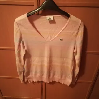 Jersey Lacoste Rayas Talla M