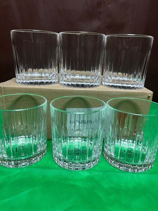 Set 6 bicchieri tumbler per aperitivo