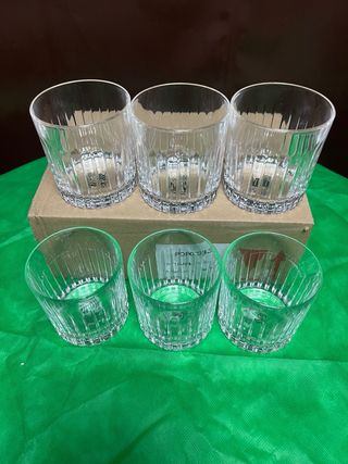 Set 6 bicchieri tumbler per aperitivo