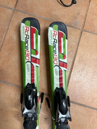 Esquís Elan RC Race 130cm con Fijaciones