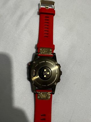 Garmin Fenix 5 Smartwatch Nero/Rosso