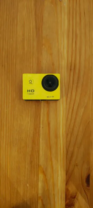 Cámara Deportiva NK HD 1080p Amarilla