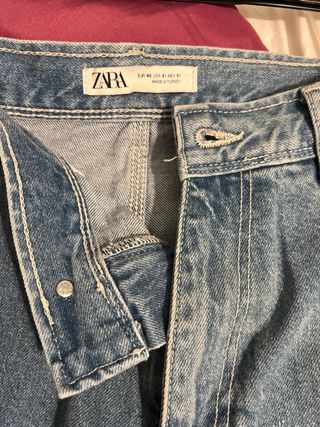 Zara Jeans Anchos Talla 40