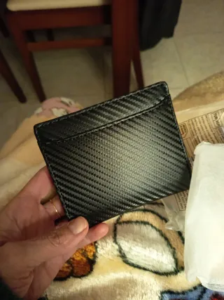 Portafogli MIYIN RFID Bi-Fold Nero