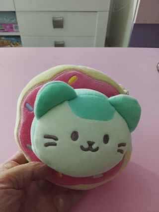 Peluche gato donut