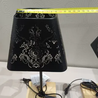 Coppia Lampade Tavolo Comodino Design