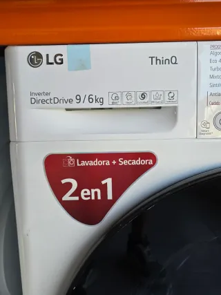Lavadora Secadora LG ThinQ 9/6kg