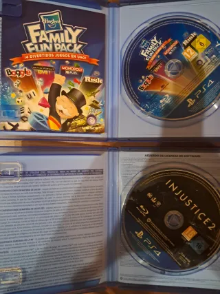 PS4 500GB Negra + 2 mandos + 6 Juegos