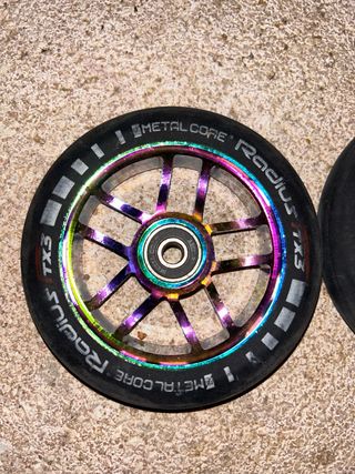 Ruedas Metal Core 120mm