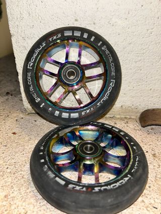 Ruedas Metal Core 120mm