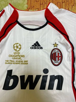 Camiseta Fútbol Milán Pirlo Adidas Talla L