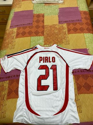 Camiseta Fútbol Milán Pirlo Adidas Talla L