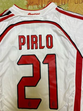 Camiseta Fútbol Milán Pirlo Adidas Talla L