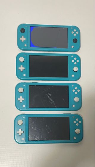 Lotto 4 Nintendo Switch Lite Turchese - Riparare