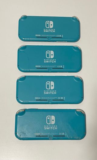 Lotto 4 Nintendo Switch Lite Turchese - Riparare