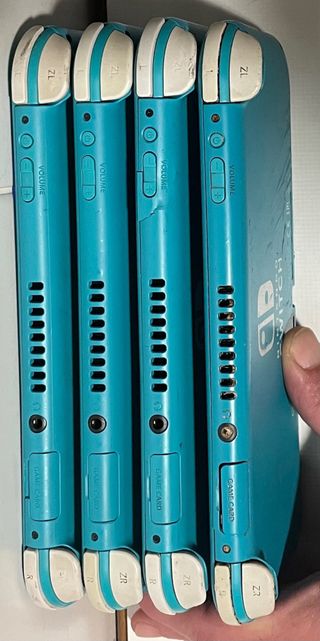 Lotto 4 Nintendo Switch Lite Turchese - Riparare