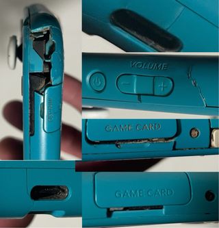 Lotto 4 Nintendo Switch Lite Turchese - Riparare