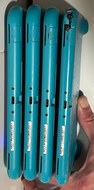 Lotto 4 Nintendo Switch Lite Turchese - Riparare