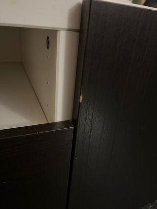 Mueble TV IKEA BESTÅ Blanco/Hanviken