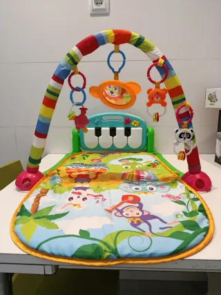 Gimnasio Piano Bebé + Bolas Sensoriales