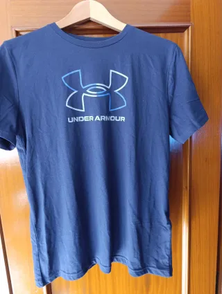 Camiseta Under Armour Azul Logo