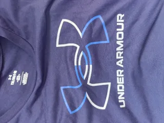 Camiseta Under Armour Azul Logo