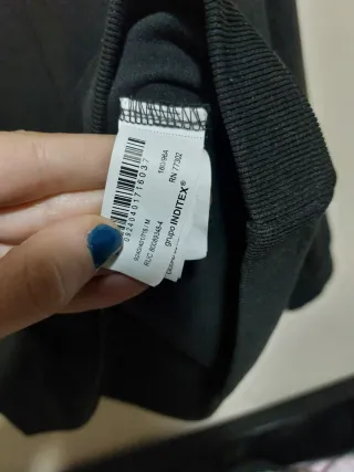 Maglia uomo Zara nera con zip