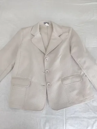 Chaqueta de señora beige