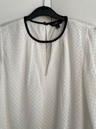 Blusa Cortefiel Blanca