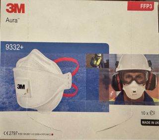 Mascarilla 3M Aura 9332+ FFP3