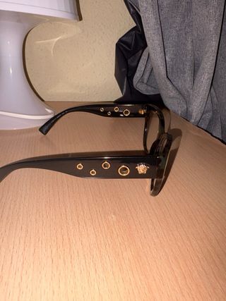 Occhiali Versace Originali Neri e Dorati