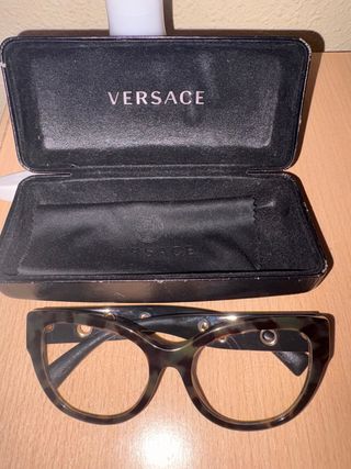 Occhiali Versace Originali Neri e Dorati