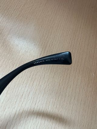 Occhiali Versace Originali Neri e Dorati