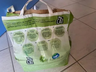 Sabbia per lettiera My Cat vegetale