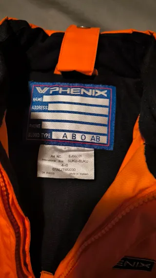 Chaqueta pantalon esquí niño/niña PHENIX SUKUSUKU