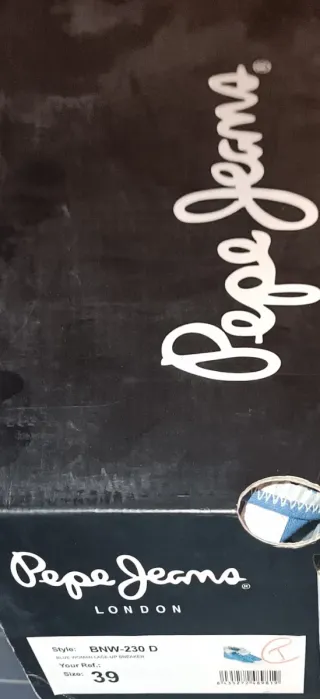 Zapatillas Pepe Jeans Azul y Blanco