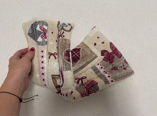 Saco artesano bolitas calientes